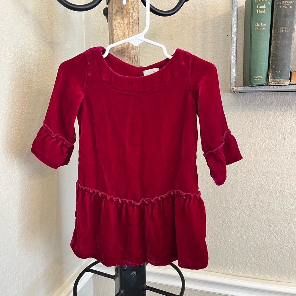 Fusia velvety dress